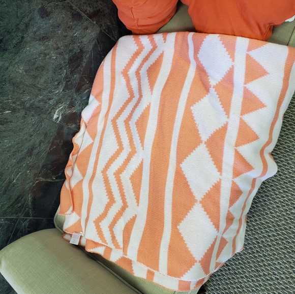 Orange Couch Decor Set - Picture 2 of 4